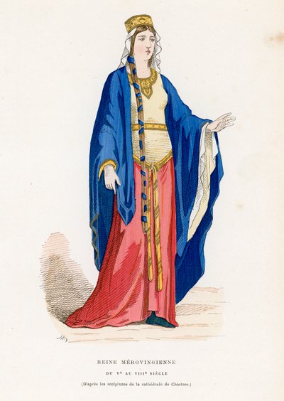 Queen, of the 5th to 8th Century by French School